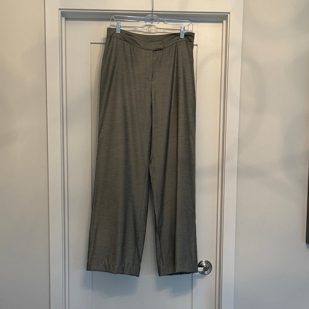 Banana Republic Gray Lined Trousers